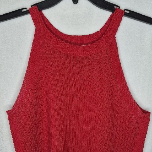 Prologue Red Knit Tank Top Size XL - Picture 2 of 9